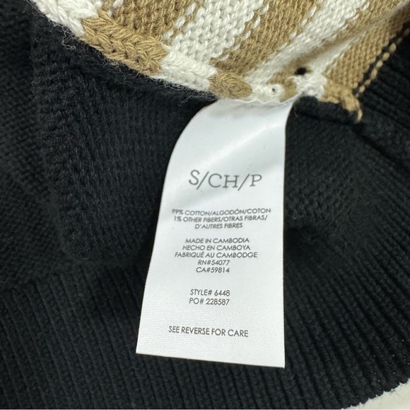 New Cabi 6448 Mascot Cardigan Sweater Full Zip Classic Stripe - Picture 5 of 9